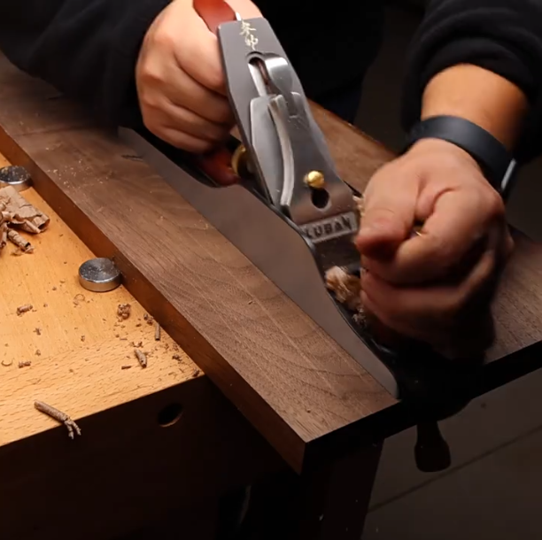 Spokeshave Flat - Düz Tabanlı Bakır Saplı Metal Ahşap