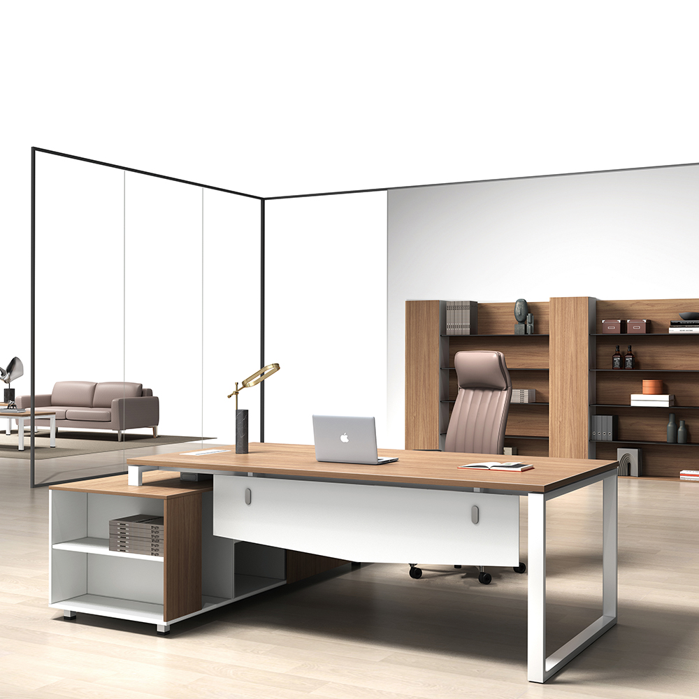 Woodworking Desk Chair - Sıcak Fırsat Modern L Şeklinde Yönetici