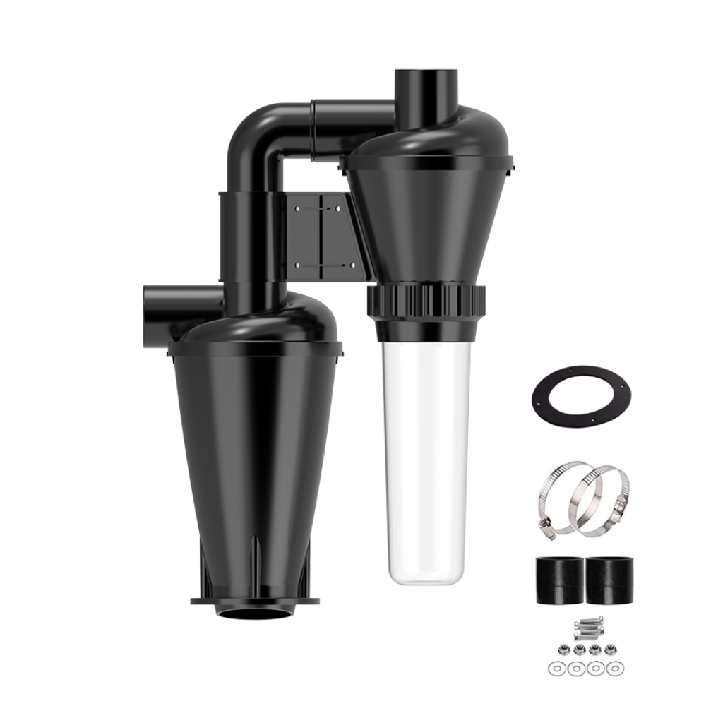 Woodworking Dust Collection - Çift Filtrasyon - Siklon Toz Toplayıcı,