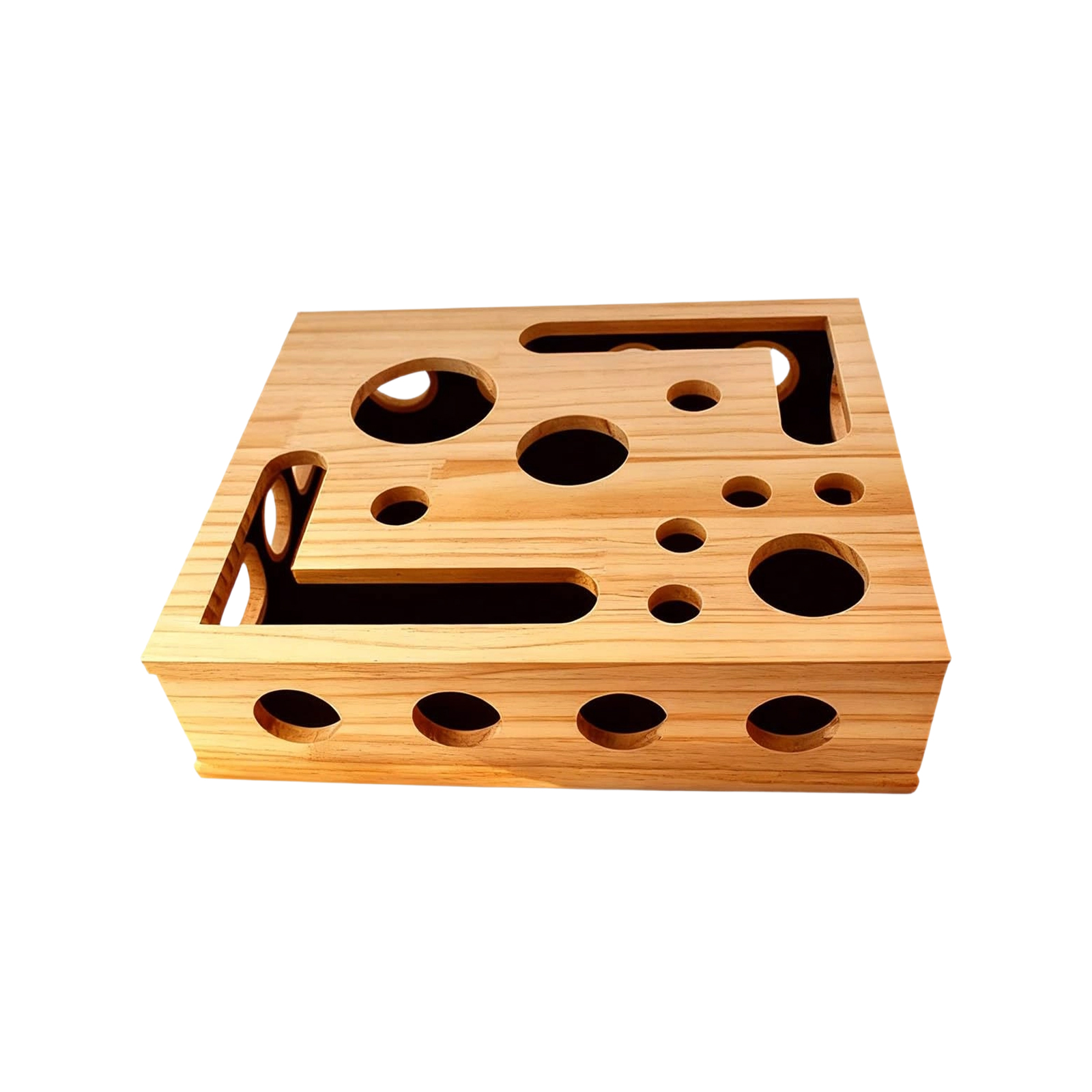 Woodworking Magazine - Kedi Tırnak Törpüsü Zenginleştirme Kutusu Ahşap