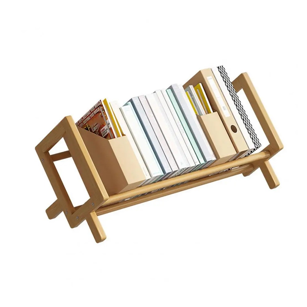 Woodworking Magazine - Çapaksız Ahşap Kitap Sergileme Rafı Bambu