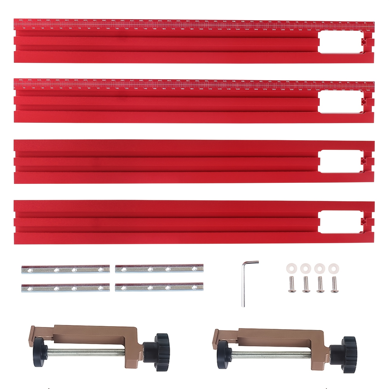 Woodworking Z Clips - 40cm Kırpma Frezeleme Kanalı Gravür Kılavuz