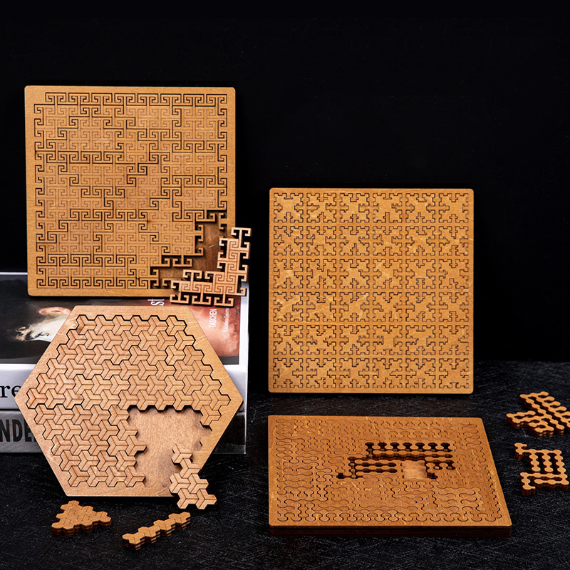 Woodworking Jigsaw - İmkansız Ahşap Yapboz Yetişkinler için IQ