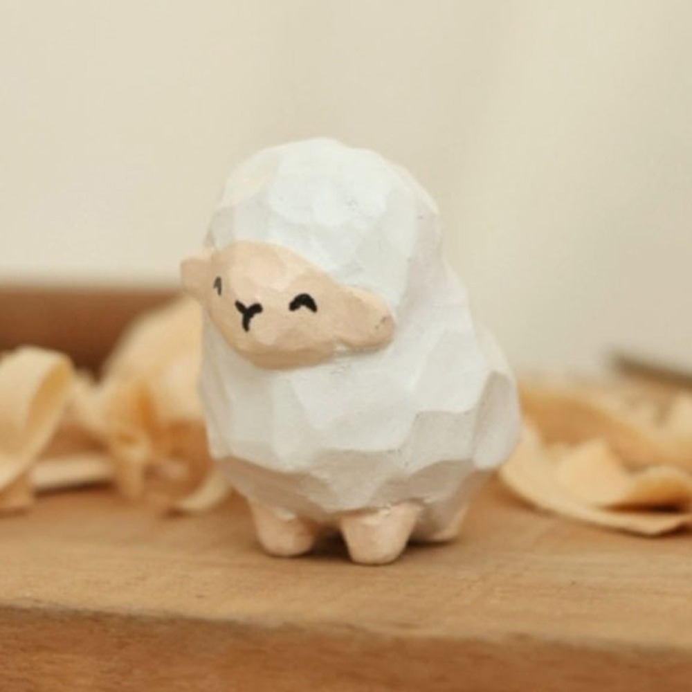 Woodworking Rabbet - Karikatür karakterler ahşap oyma kedi süs