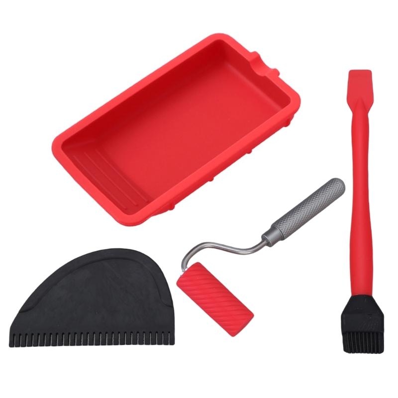 Woodworking Glue Applicator - Ahşap işleme fırça alet seti Yumuşak