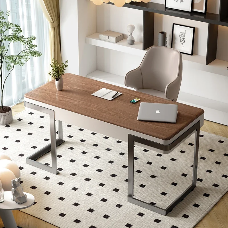 Woodworking Desk Chair - Çalışma Şarj Dolabı Çalışma Masası Ofis