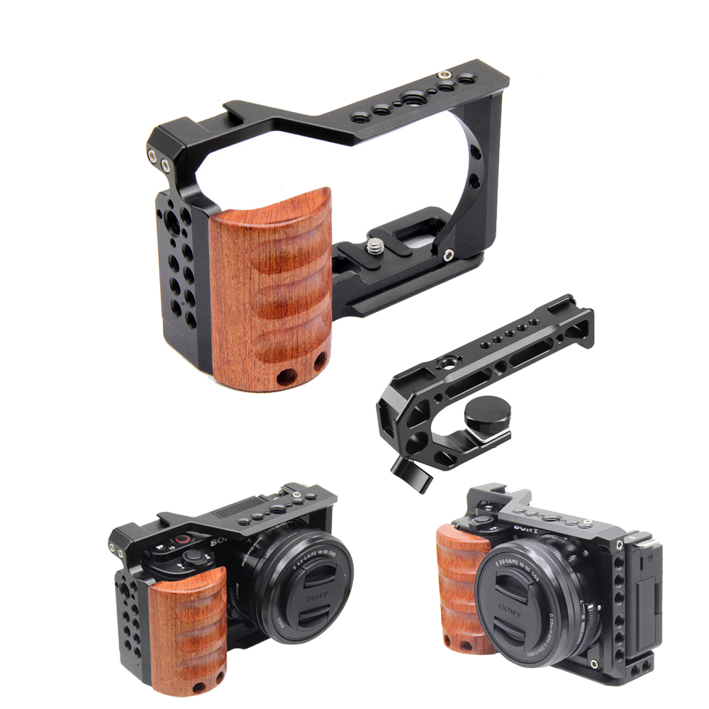 Woodworking Rabbet - Sony ZV-E10 Kafes kamera Ahşap Saplı