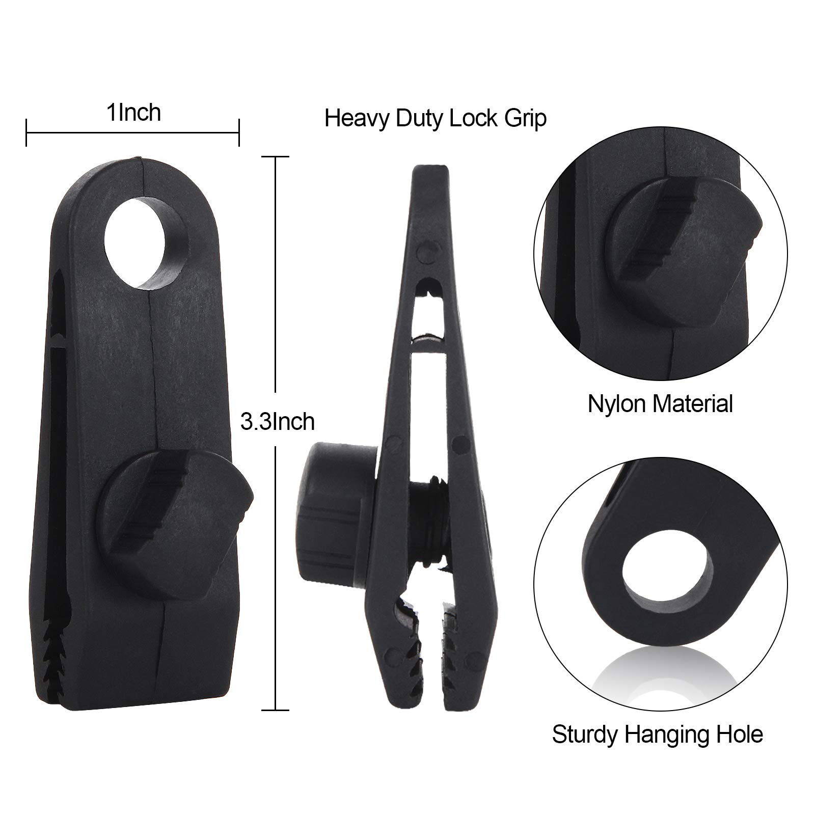 1/5/12 Adet Tarp Klipleri Ağır - Woodworking Z Clips incelemesi ve fiyatı