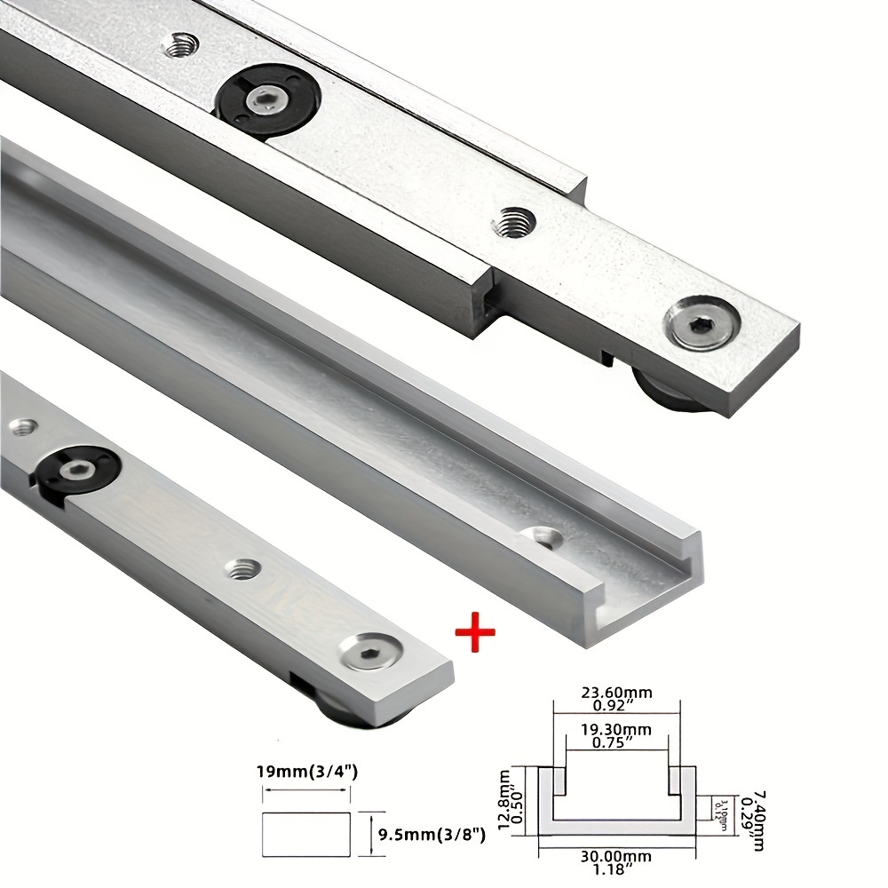 2 Parça T-Track ve Gönye Rayı  - Woodworking Jigsaw incelemesi ve fiyatı