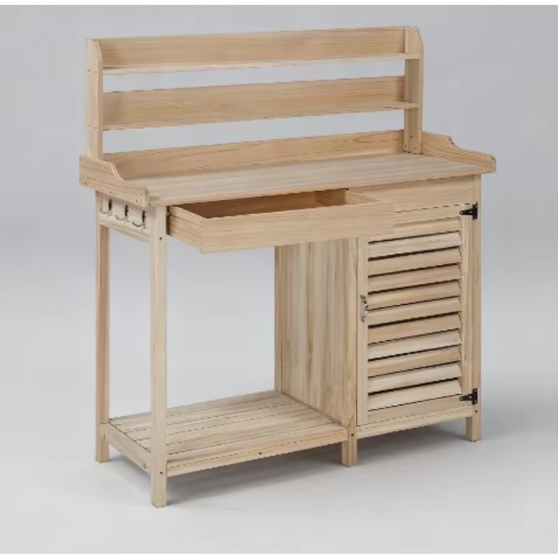 Yeni Doğal Renkli Ahşap Saksı  - Workbench Woodworking incelemesi ve fiyatı