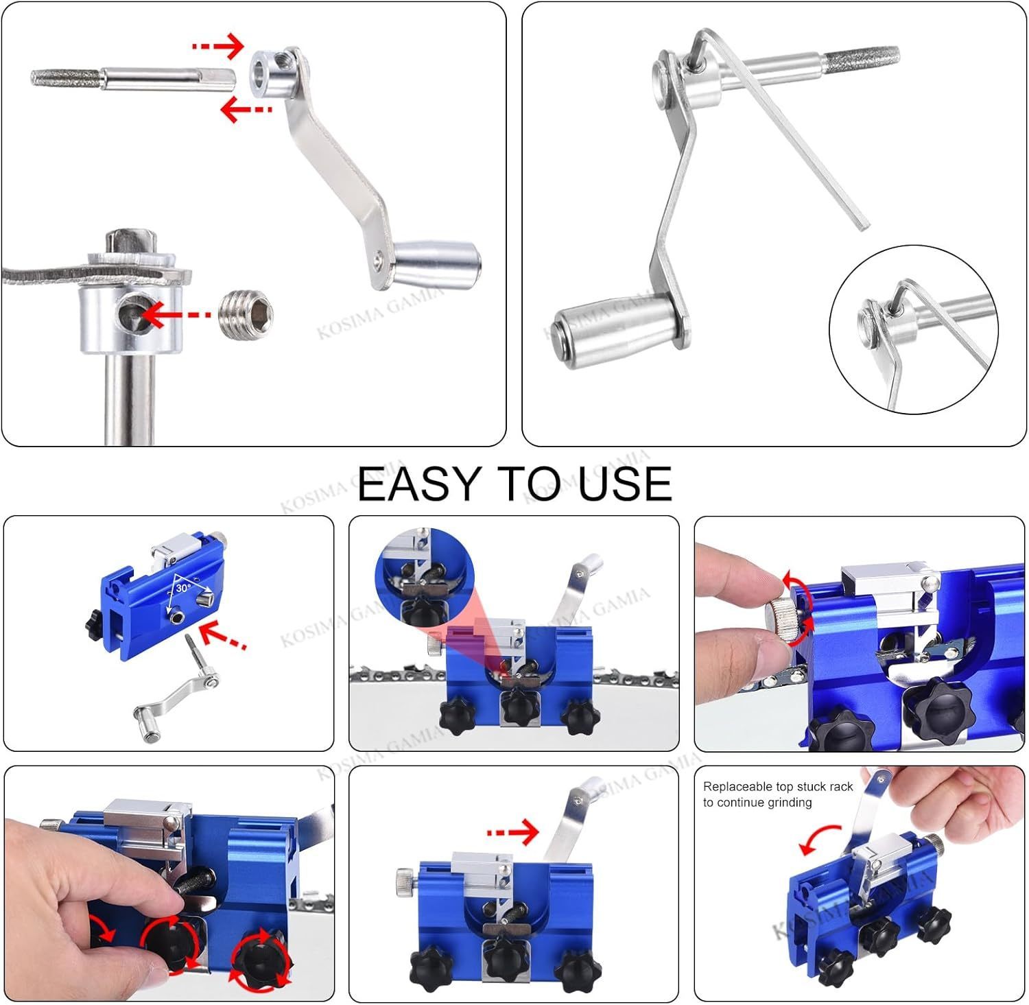 Taşınabilir Manuel Zincir Test - Woodworking Jigsaw incelemesi ve fiyatı