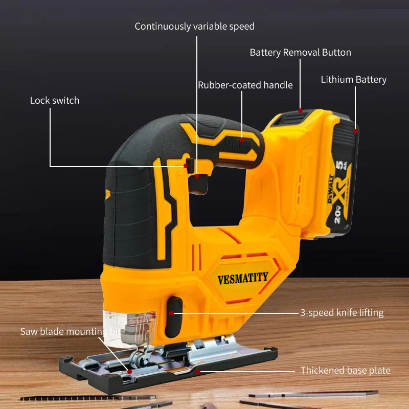 Vesmatity Eğri Testere, Fırças - Woodworking Jigsaw incelemesi ve fiyatı