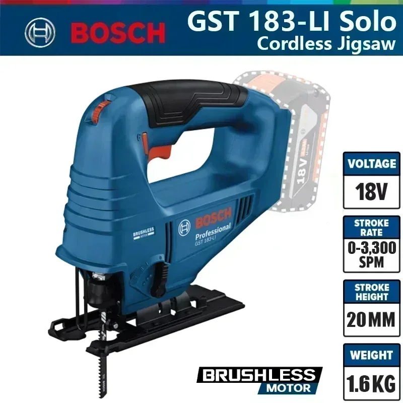 Bosch GST 183-LI Profesyonel E - Woodworking Jigsaw incelemesi ve fiyatı