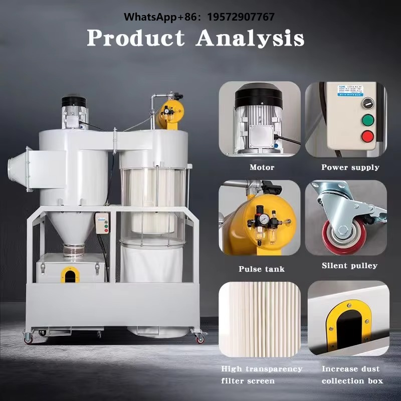 Yeni 5'li Ahşap İşleme Taşınab - Woodworking Dust Collection incelemesi ve fiyatı