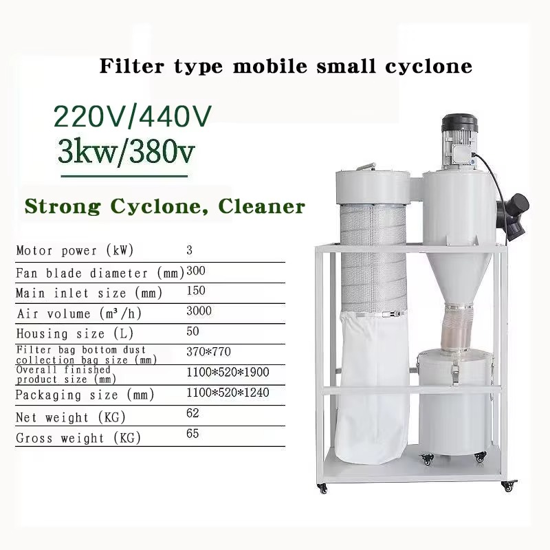 Yeni 5'li Ahşap İşleme Taşınab - Woodworking Dust Collection incelemesi ve fiyatı