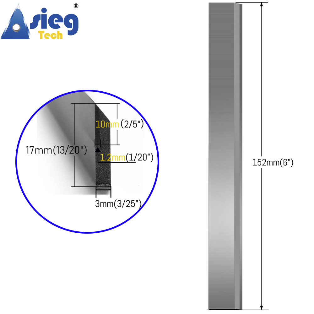 152 × 17 × 3mm Planya Birleşti - Woodworking Jointer incelemesi ve fiyatı